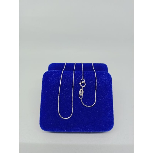 kalung rantai kasandra bulat/perak asli silver 925 lapis emas/perhiasan fashion wanita terbaru