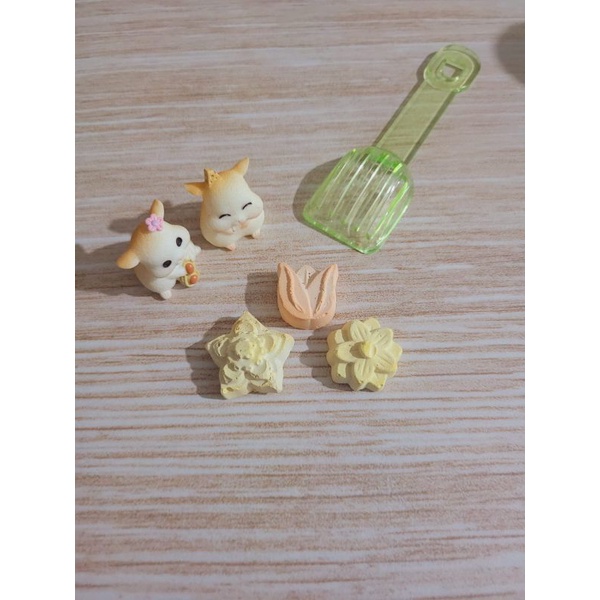 Flower Gnawing Stone Mainan Gigit Hamster/Landak Mini