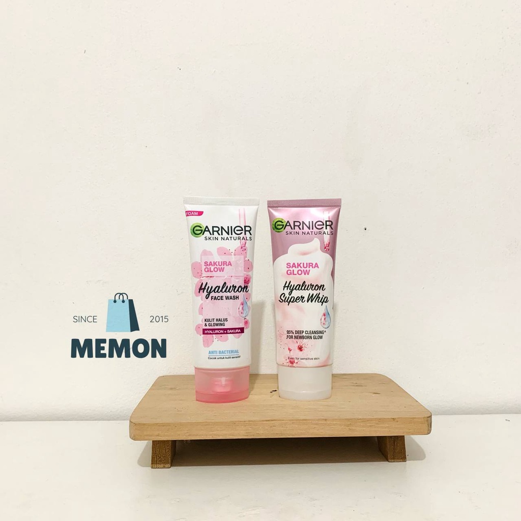 Garnier Sakura White Pinkish Glow Cleanser Facial Foam 100ml
