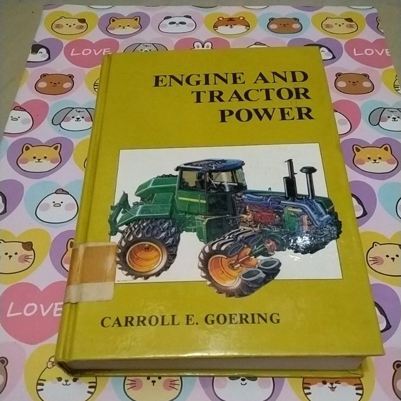 Buku import - ENGINE AND TRACTOR POWER - CORROLL E. GOERING
