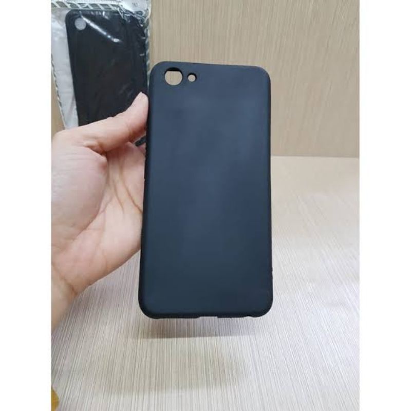 Case Matte Vivo Y83 / Vivo 1802 Casing Atau Kondom Softcase Blackmatte