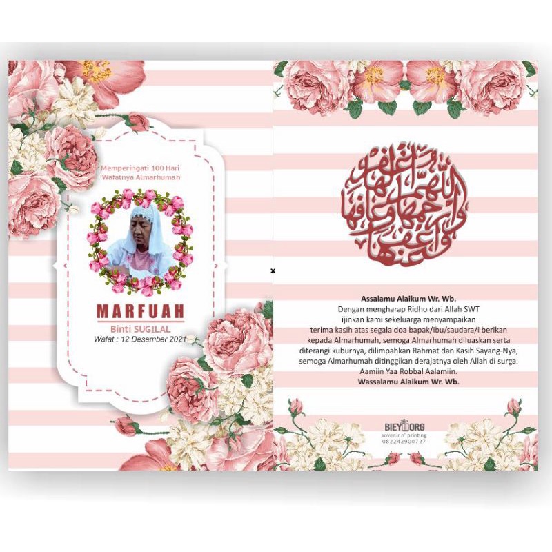 

yasin dan tahlil custome foto isi 128 halaman