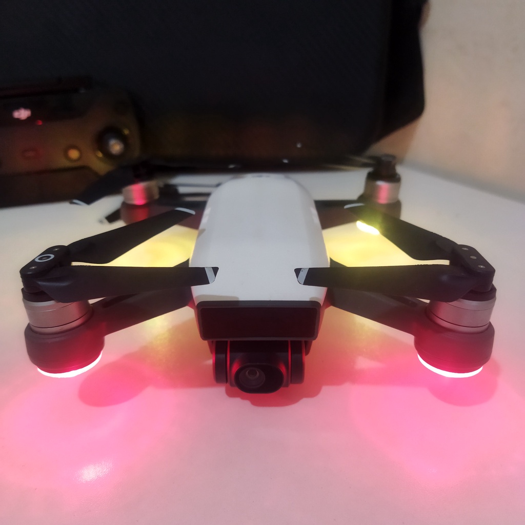 drone dji spark remote control satu batere bekas