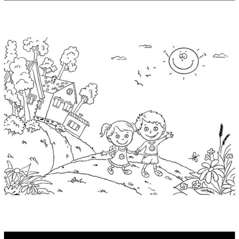Gambar  Mewarnai Untuk Anak - anak