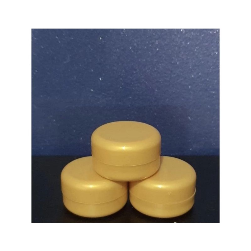 Pot Cream 10 Gram Gold Pot Cream 10Gr Gold Pot Cream Cream 10 Gr Gold Gold Pot Cream Plastik
