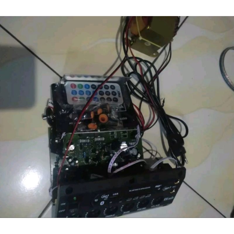power ampli tinggal rakit trafo 5ampere mono