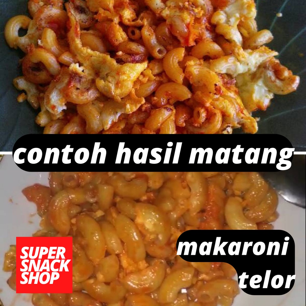 MAKARONI BANTET MURAH / MAKRONI MURAH / MAKARONI MENTAH /  MAKRONI BANTAT KUNING KONDANGENAK 1 KG