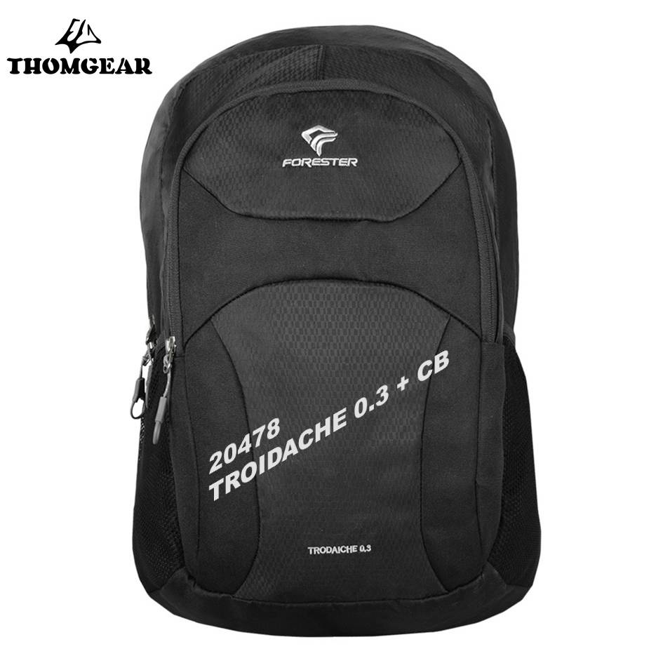 Forester 20478 Ransel Troaidache 0.3 + CB Tas Ransel Pria Wanita Ransel Daypack Thomgear Paiton Probolinggo