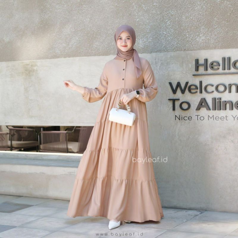 Bayleaf.id Freya Dress Gamis