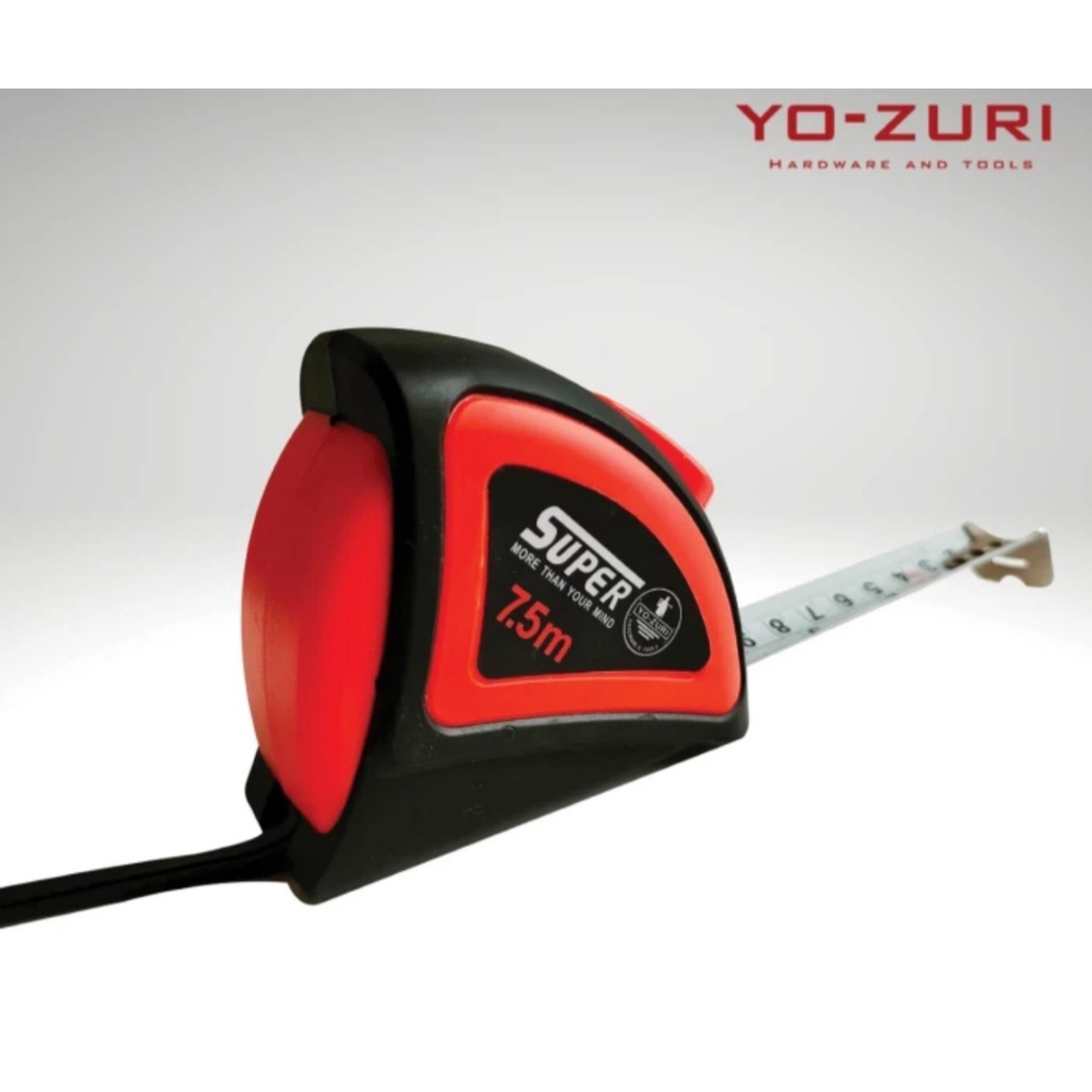 YOZURI Meteran Tukang / Measuring Tape / Meteran Karet 3 Meter