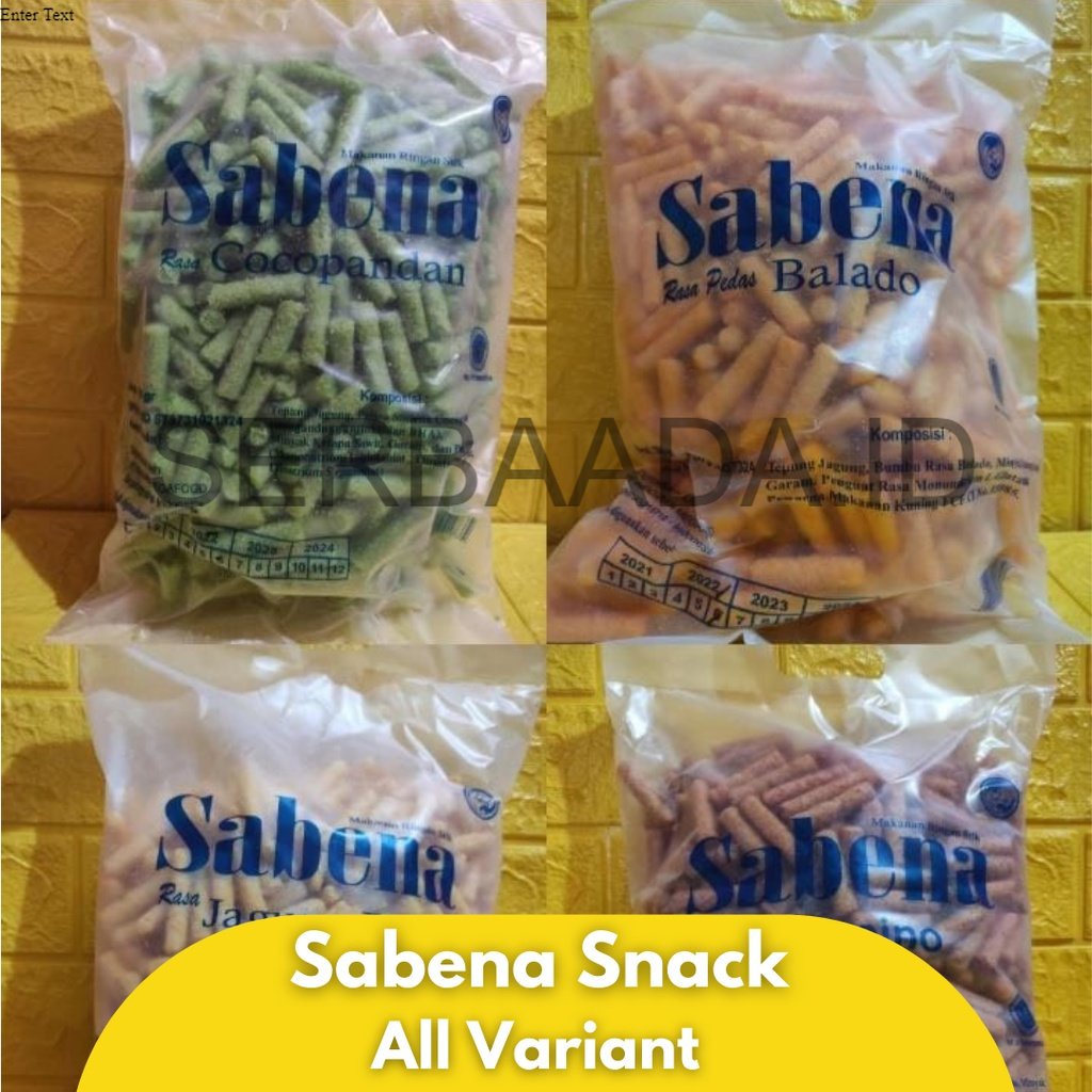 

Sabena Snack All Variant 360gr /STIK SNACK MURAH / Snack Stick Sabena 360g / Sabena makanan ringan