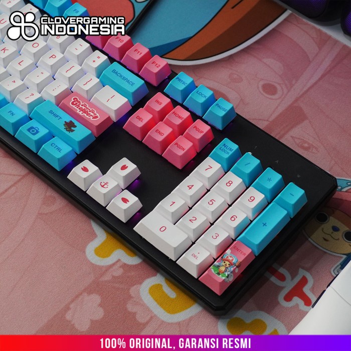 Keycaps One Piece Chopper Edition PBT Dye Sub - Mechanical Keyboard