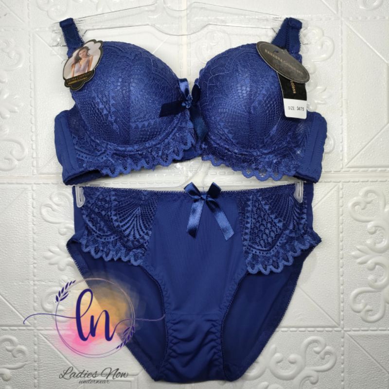 DYA369 Ladies Now / Bra + Cd Push Up Bra Set Import Terbaru Satu Set Bra Dan Cd High Quality Kait
