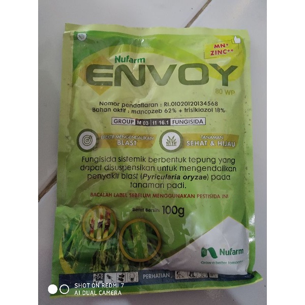 obat pertanian fungisida ENVOY 100gr