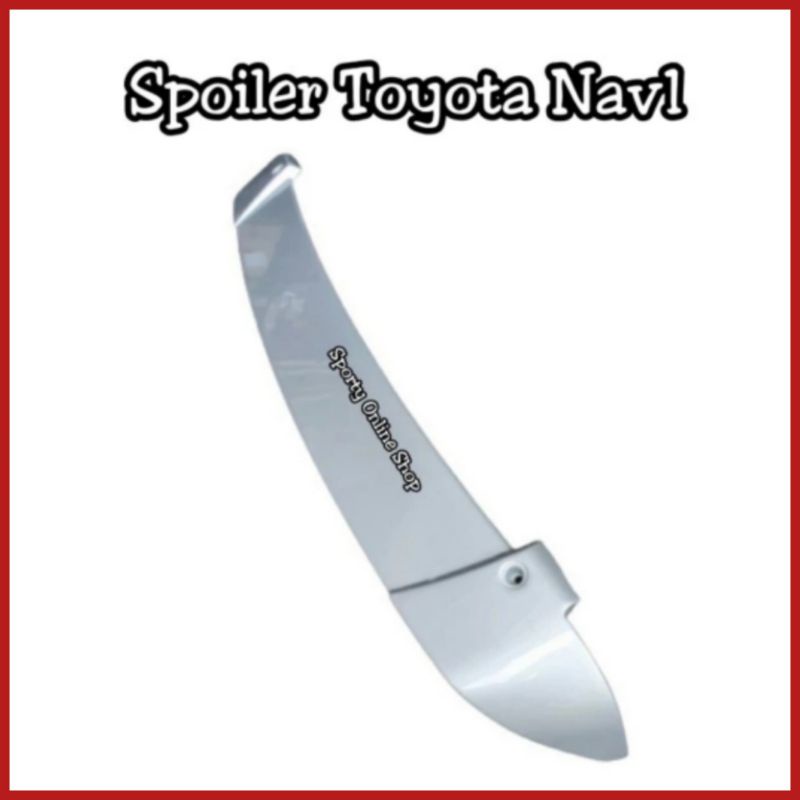 Spoiler Sayap Mobil Toyota Nav1 Non Lampu