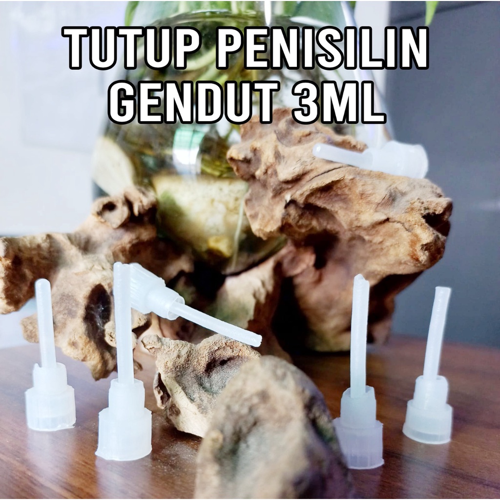 tutup penisilin gendut 3ml