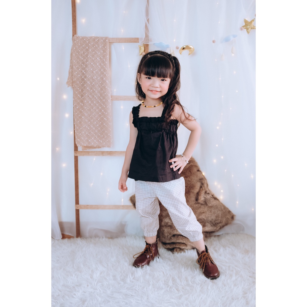 Summer Top 1-4 Tahun Atasan Ruffle Anak Perempuan SNB Blouse Fashion CBKS