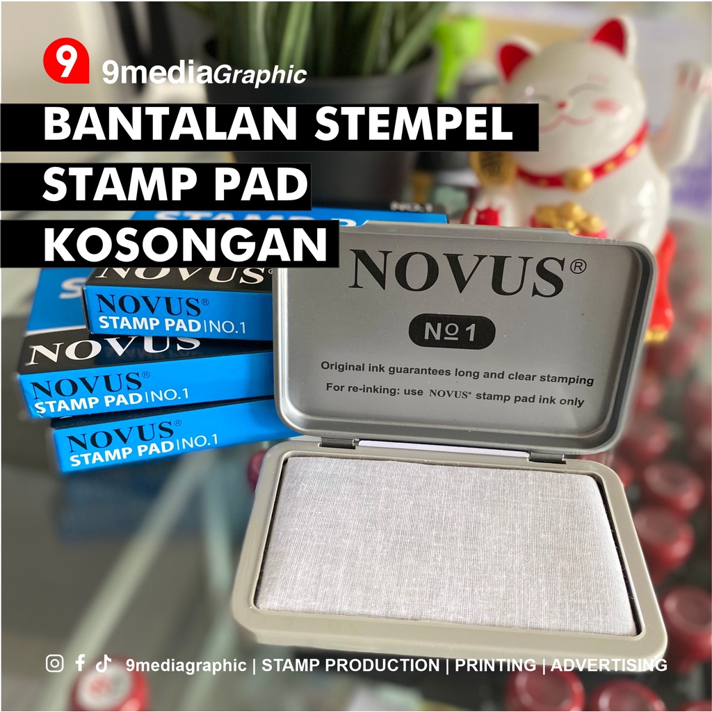 

TINTA BAK STEMPEL BANTALAN STEMPEL KOSONGAN TANPA ISI TINTA