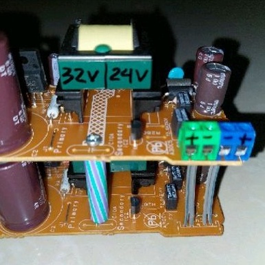 Smps DC 24V &amp; DC 32V 6A Double Output 24v &amp; 32v dc 6Ampere for Amplifier / Tone Control / Dinamo dll