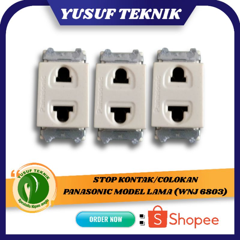 LUBANG SAKLAR PANASONIC MODEL LAMA (WNJ 6803)
