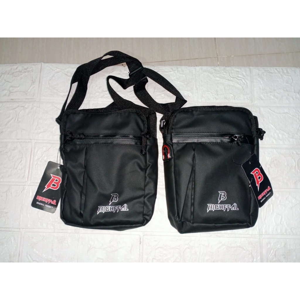 Tas Sling Bag Slempang Mini Pria