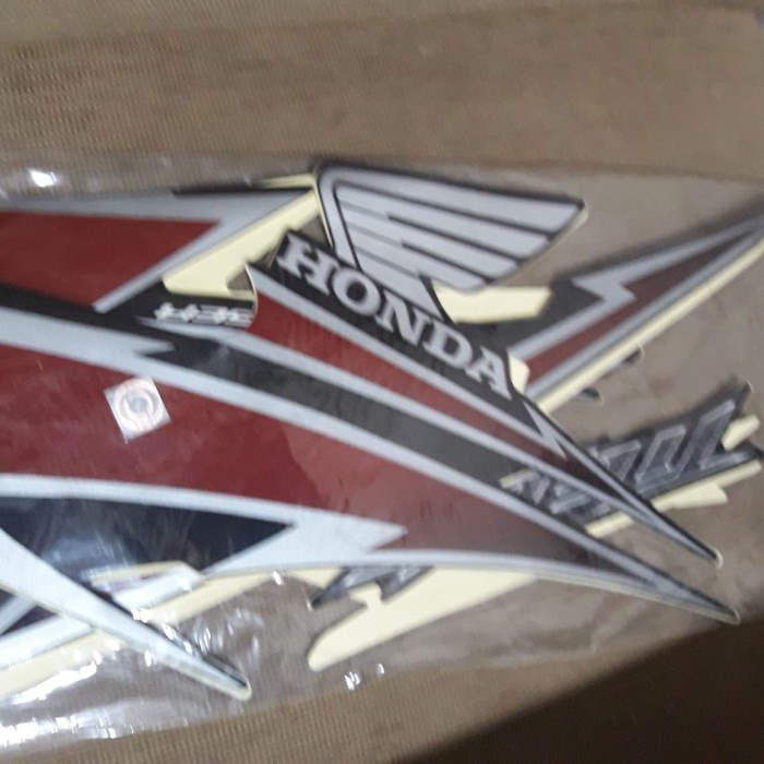 

TERLARIS | Striping Stiker Lis Motor Honda Tiger Revo 2010 2011 Hitam