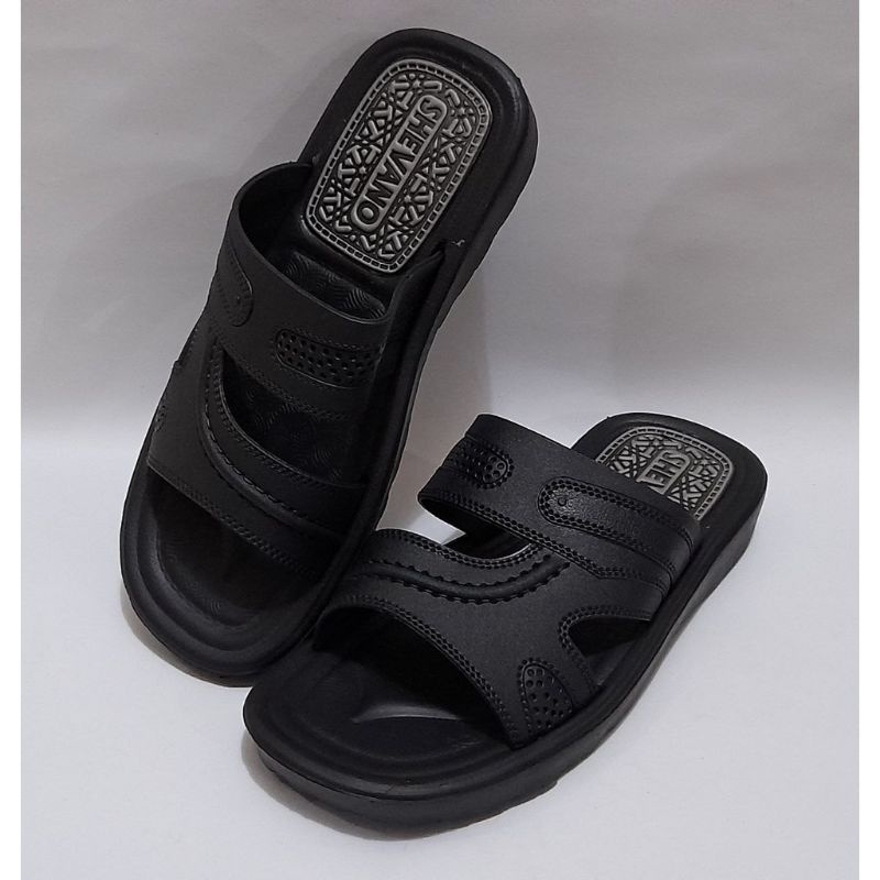 sandal slop pria dewasa sandal skiruble/ shevano