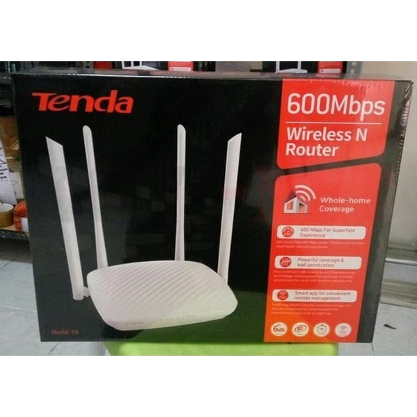 Router Tenda F9 600Mbps Wireless N Router Whole-Home Coverage