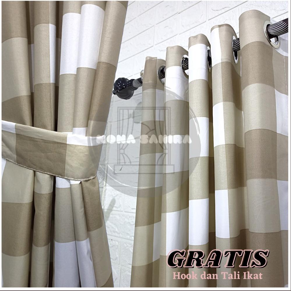 ORIGINAL PRODUCT [Free Gold] GORDEN JENDELA PINTU KORDEN TIANG GODENG BATANG HORDENG SILVER MINIMALI