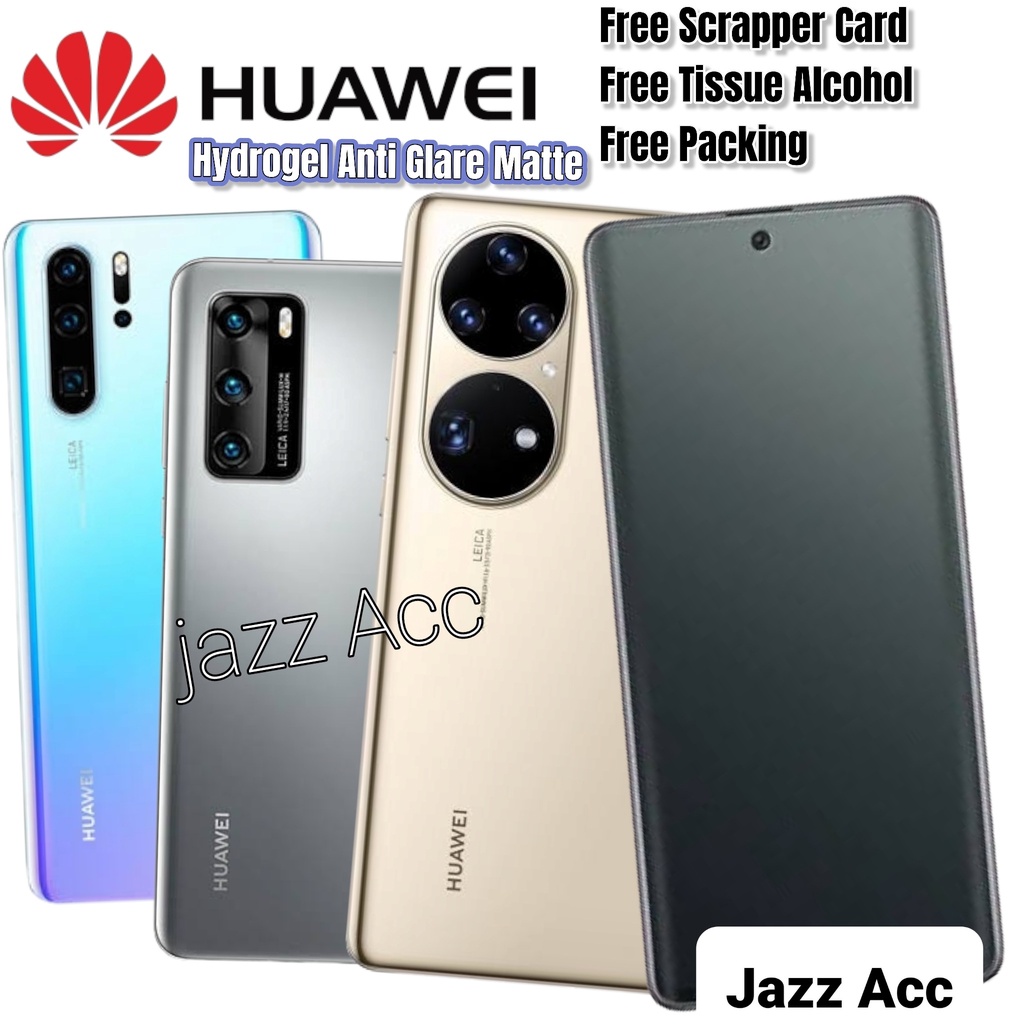 New !! HYDROGEL Anti GLARE Front/Back Huawei NOVA 9 Nova 8 8i 8SE Nova 7 7i 7SE Nova 5 5T 5TPRO 9i Hidrogel MATTE Doff MINYAK Depan Belakang Anti Gores Screen Guard TPU FILM/Protection/Protector Glossy Layar bagus Murah Plus 4G 5G 50 30 PRO T i SE