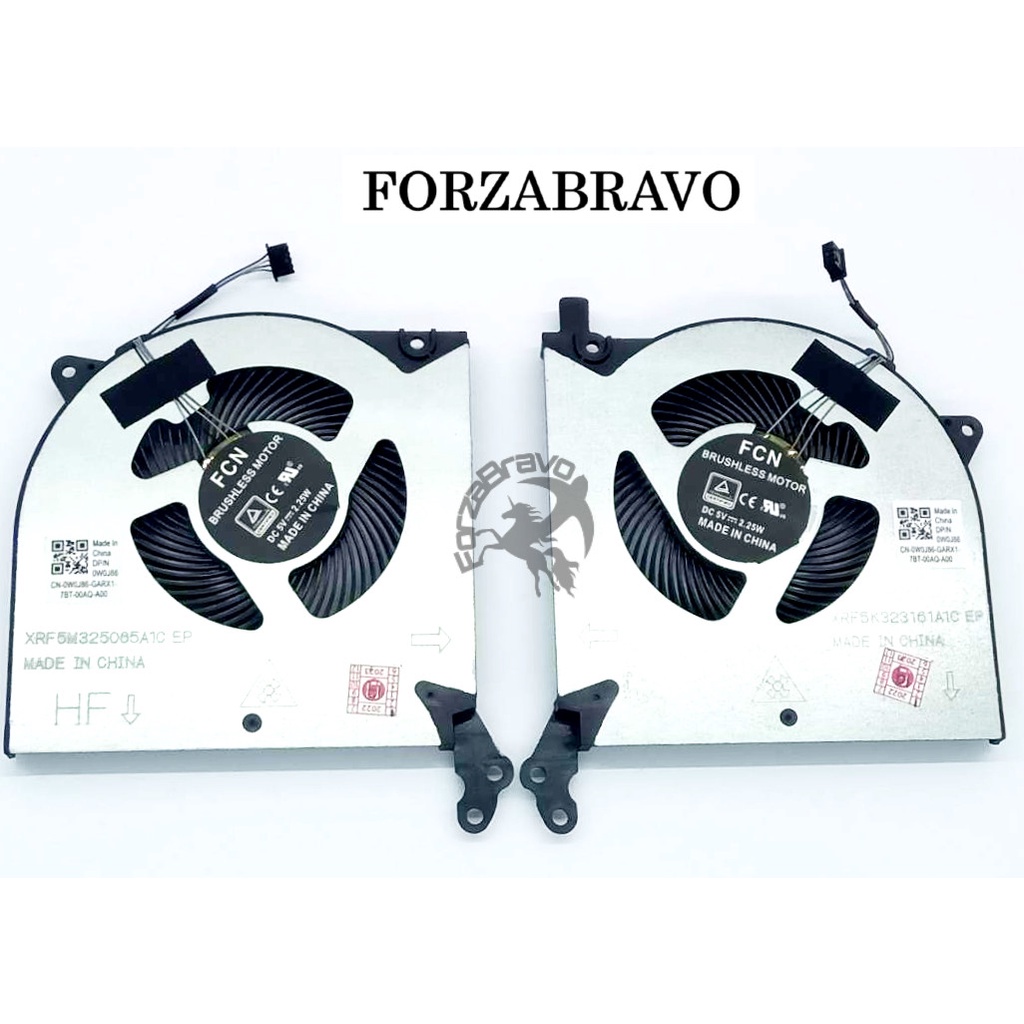 Cooling Fan Lenovo Legion 5 5I 15IMH05 5-15ARH05H 5-15IMH05 (COUPLE)