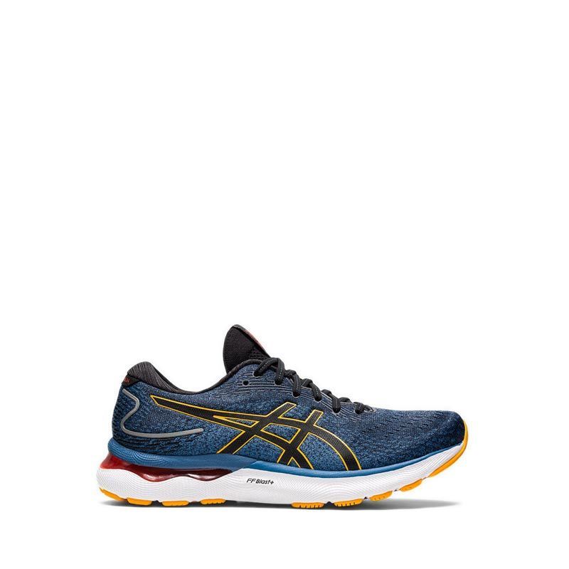 SEPATU LARI PRIA ASICS GEL NIMBUS 24 NAVY ORIGINAL