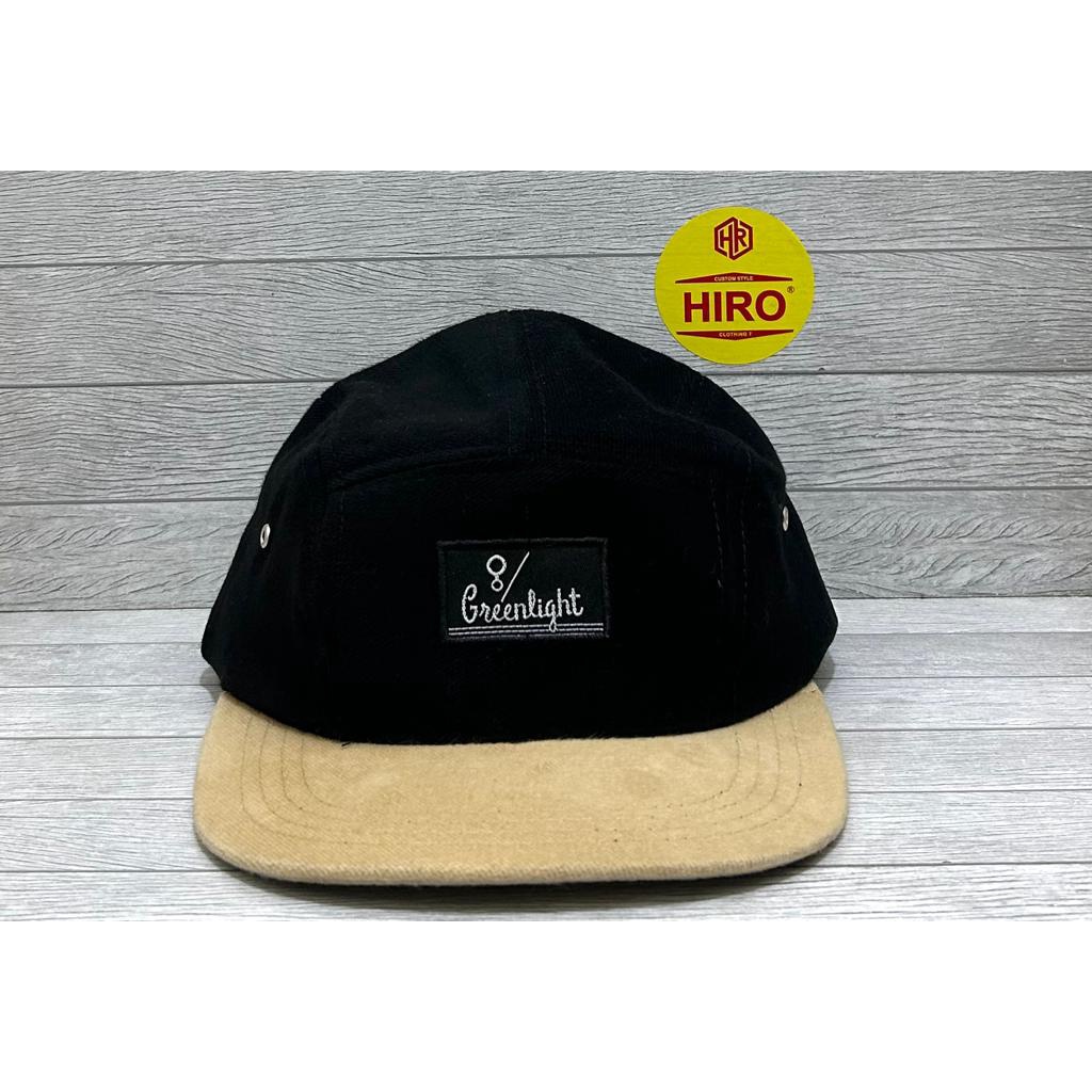 [COD]Topi Distro Pria/Topi Snapback Bordir Grenlig Hip-Hop New Model/Topi Lima Panel