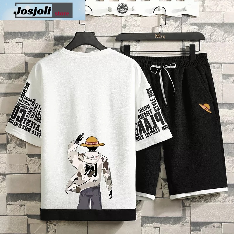 JOSJOLI_STORE/Stelan Neverulas/Satu Stel Atasan dan Bawahan Pria Dewasa/L XL