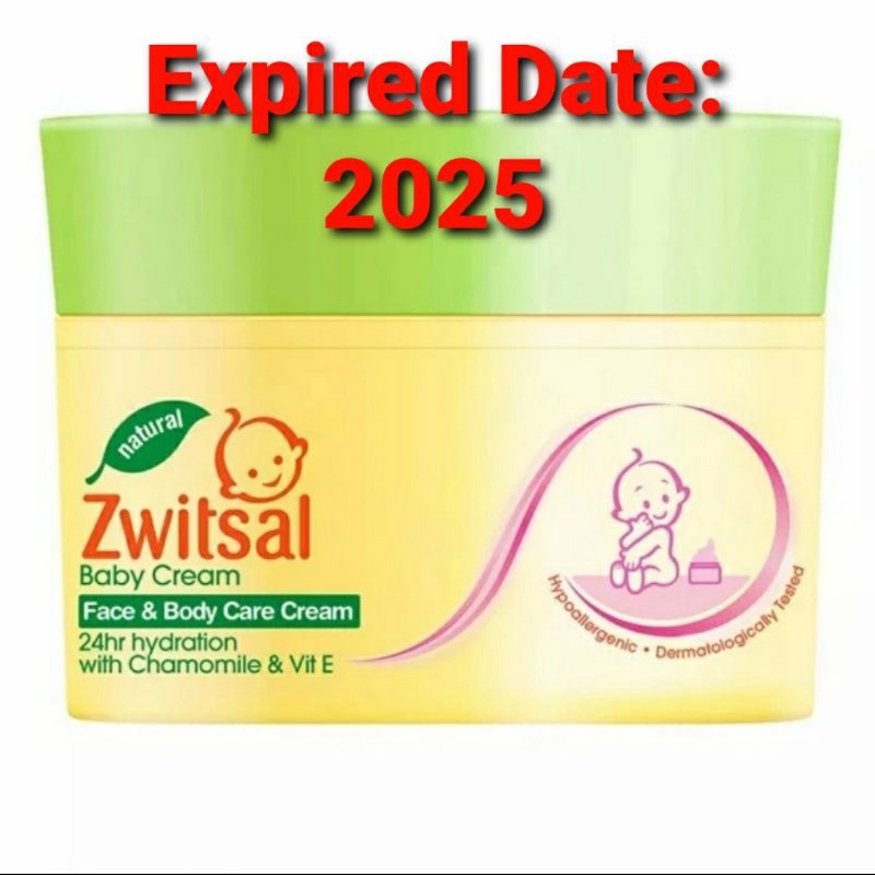 Jual Expired Date 2024 ZWITSAL Baby Face & Body Care Cream 50g 50gr 50