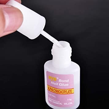 LS Lem Cair Kuku Palsu NAIL GLUE Lem Kuku Cair Lem Kuku Korea 10 Gram