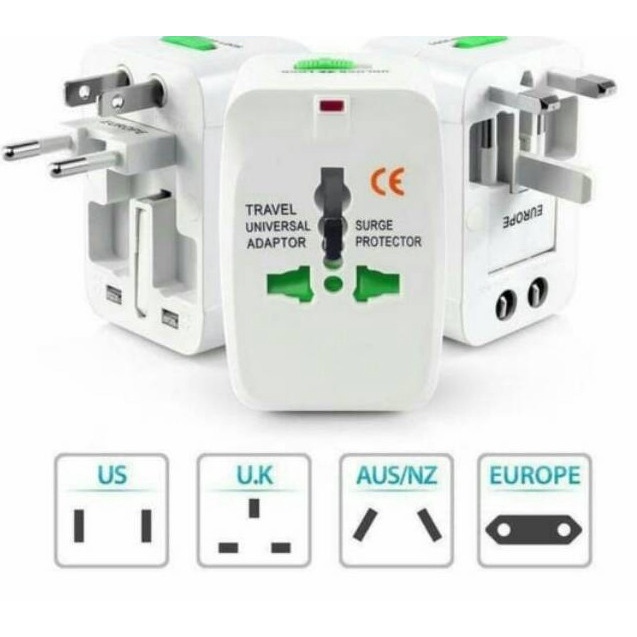 Universal Travel Adaptor - Colokan Steker Listrik Multi International