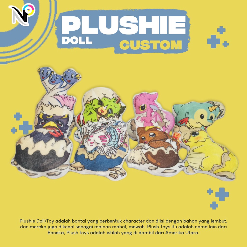 CUSTOM PLUSHIE DOLL/TOY