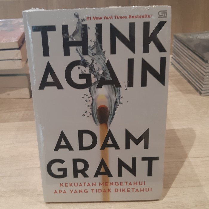 

Buku Think Again Kekuatan Mengetahui Yang Tidak Diketahui Adam Grant