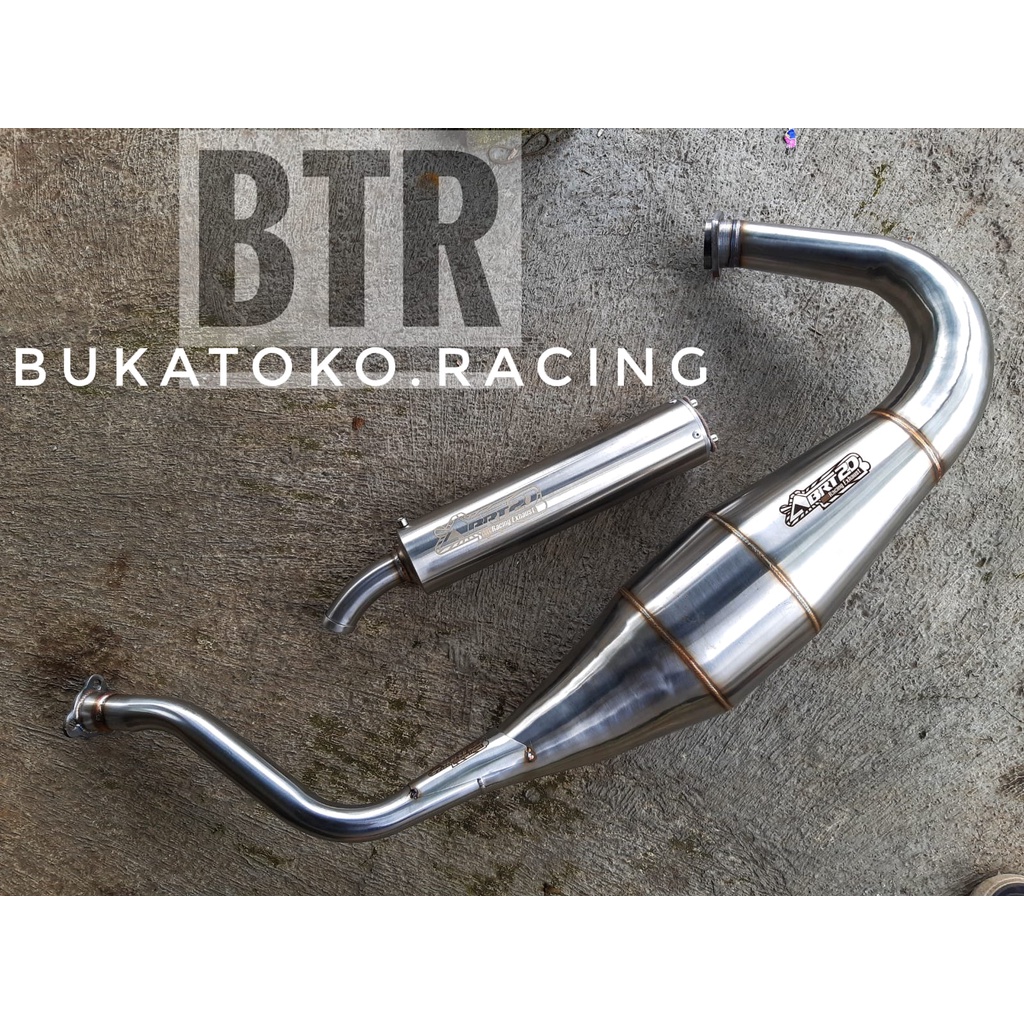 knalpot ABRT20 stainless super kobra kawasaki ninja r ss rr krr150
