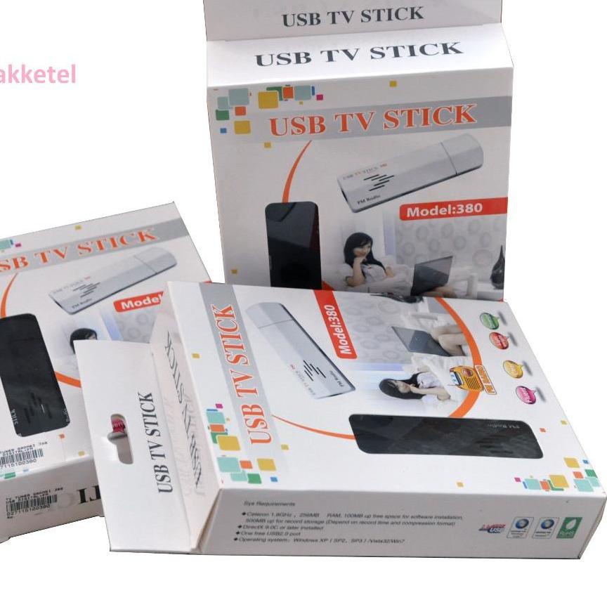 Terbaru[KI3]-GADMEI USB TV Stick Tuner Analog For PC Laptop 380 tv tuner promo