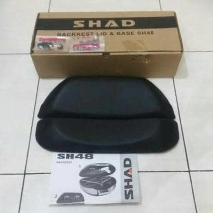 Backrest Back rest Shad SH 48 box motor busa sandaran box motor shad sh48
