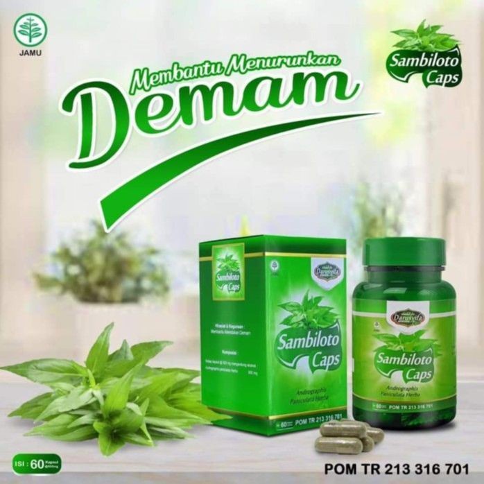 

Kapsul Ekstrak Sambiloto Darusyifa BPOM Isi 60 - Kapsul Sambiloto