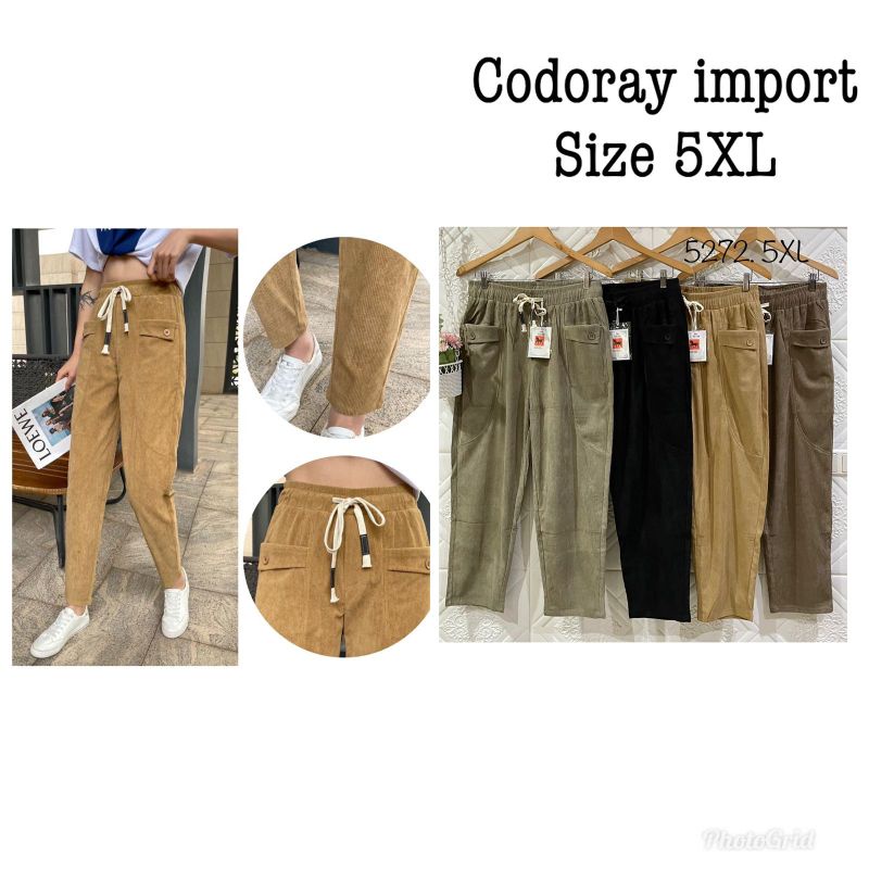 Celana Codoray Premium, Kodoray Import, celana jumbo merk GOOD 1272# XL, 3272# 3XL, 5272# 5XL, 7272# 7XL