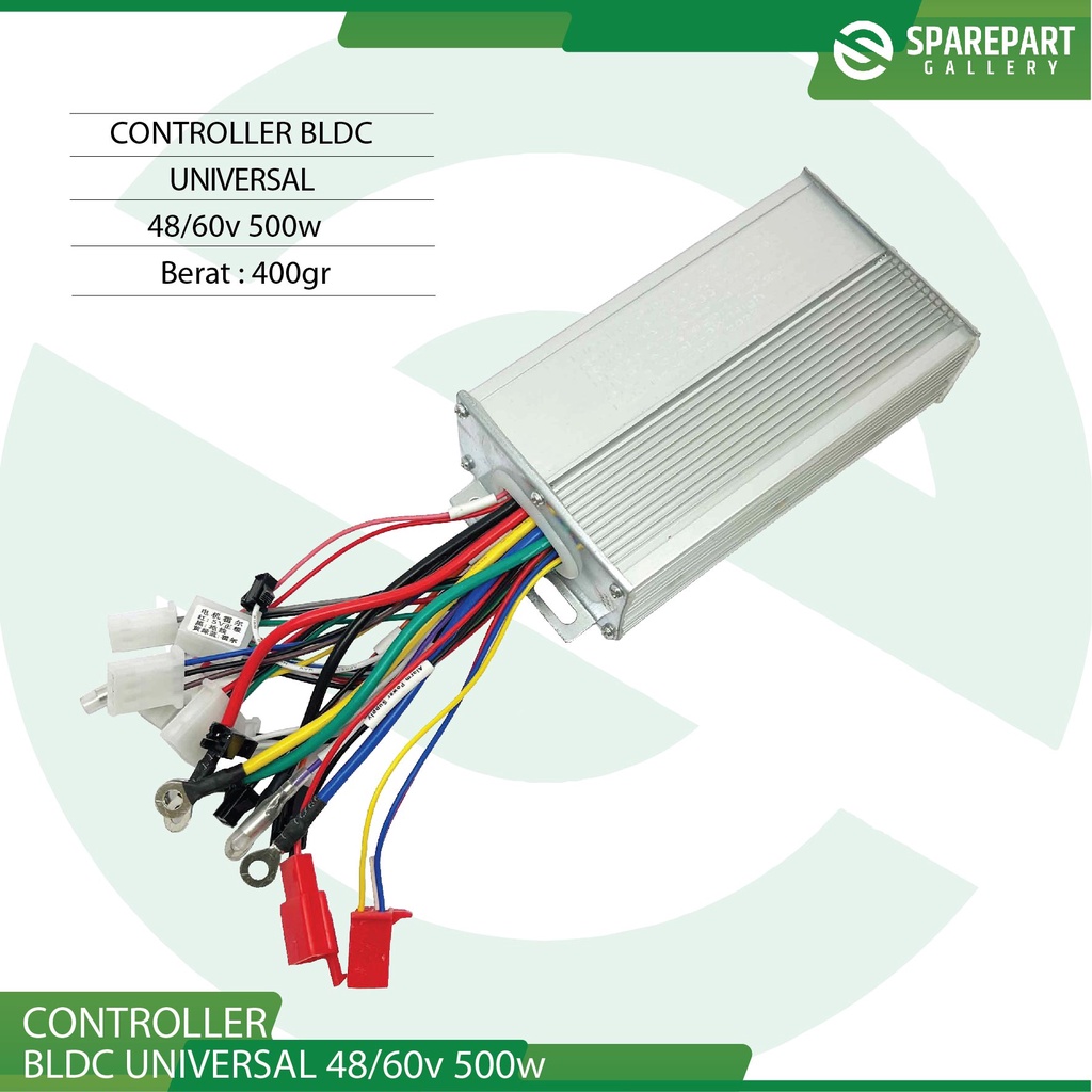 Controller universal bldc 48v/60v500w controller sepeda listrik