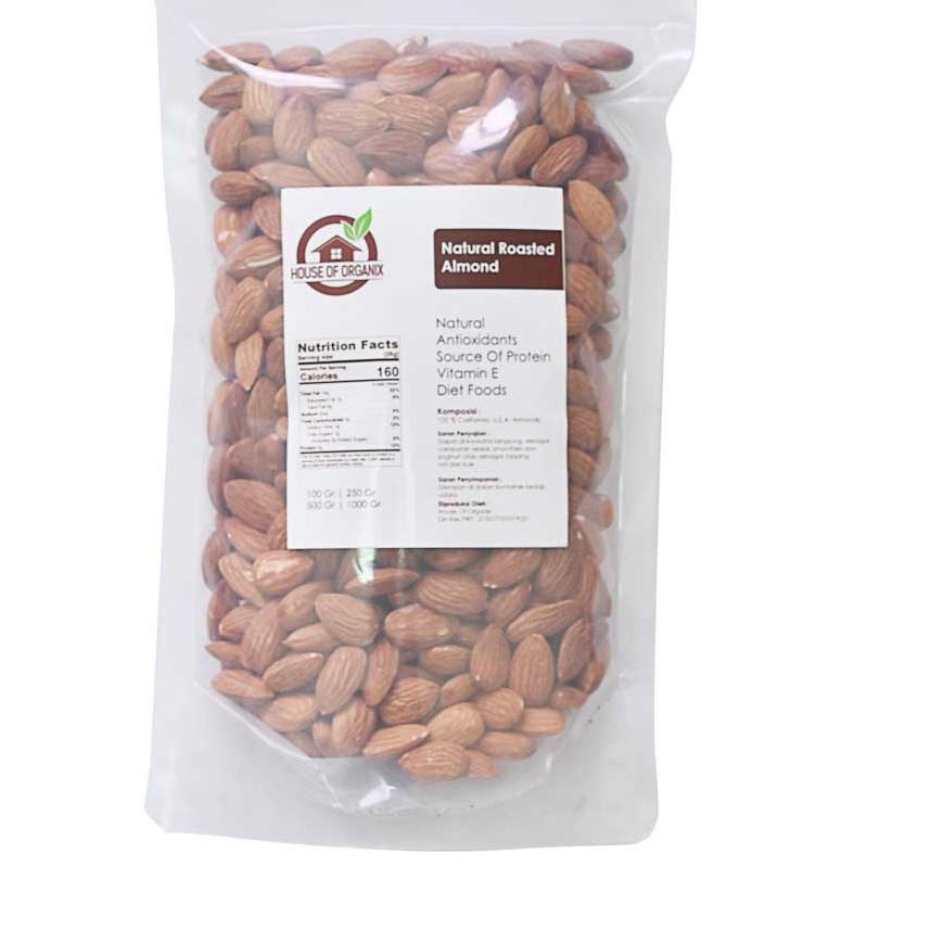 

♠ Natural Roasted Almond (Panggang) 500 Gr ✴