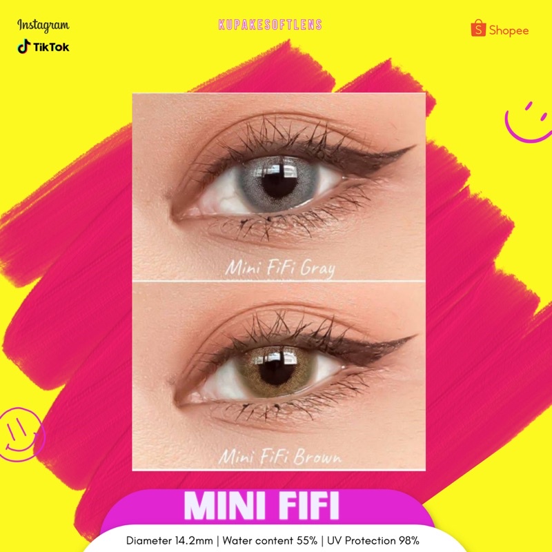 KUPAKESOFTLENS Mini Fifi Natural Softlens by Kitty Kawaii