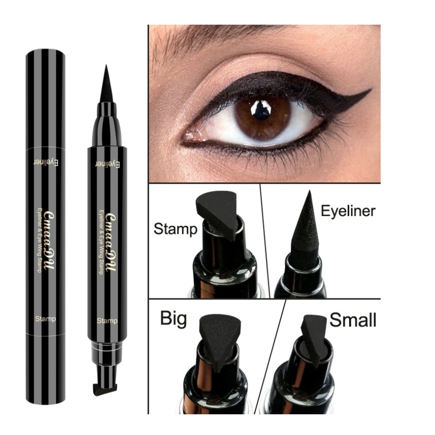 Eyeliner CM*AADU 2 IN 1 WATERPROOF STAMP