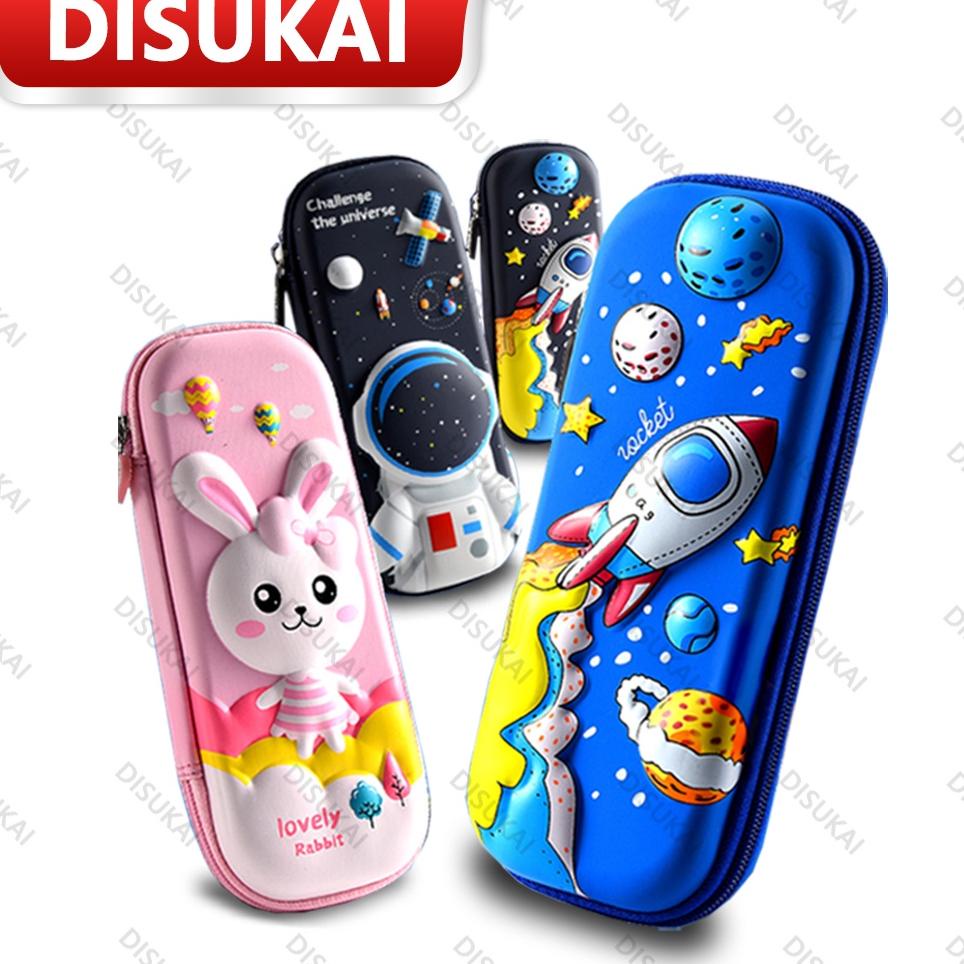 

COD 【Stok Baru】Kotak pensil kartun 3D Sekolah mulai Menghadiri kelas Penyimpanan Anak Tahan air Tidak mudah kotor Ukuran besar Bayar Di Tempat '̿̿