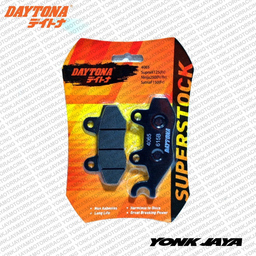 DISCPAD DAYTONA SUPRA X 125 FRONT